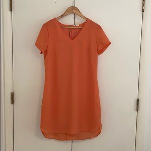 Salmon dress